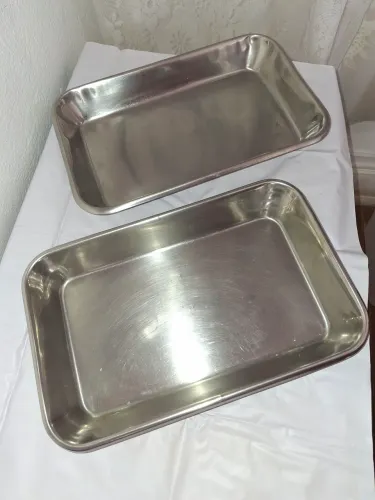 2 Bandejas de Inox cirúrgicas marca Fava