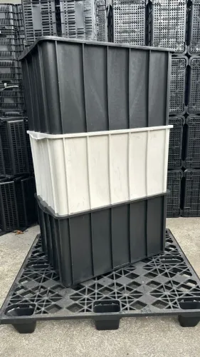 Caixa plastica fechada 180lts Mod.1018 cor preta
