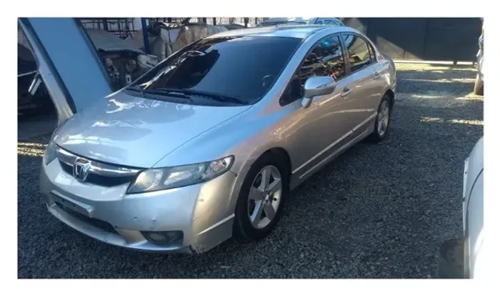 Sucata Para Retirada De Peças New Civic 1.8 Manual 2010 Prata Completo