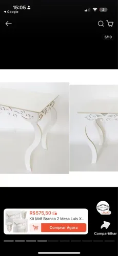 Mesa Provençal Mdf + tapete grama para decoração de festa