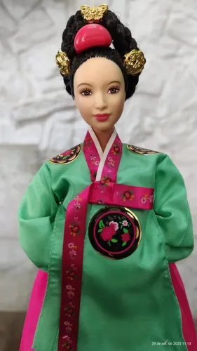 Barbie Collector Princess Dolls Of The World Korean - Coréia