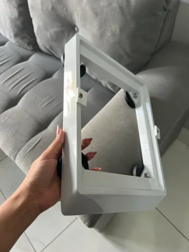 Case Starlink Mini com imã 66mm R$800 Com acabamento R$800 Sem acabamento R$600