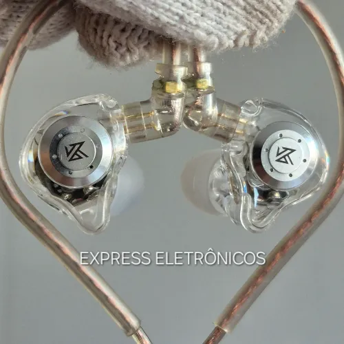 KZ EDX PRO 4 DRIVES FONE PROFISSIONAL ORIGINAL RETORNO DE PALCO GAMER MUSICA