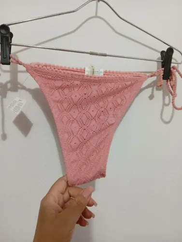 Biquíni rosa m da bossa nossa 