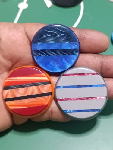 Lote com 3 botoes Engenheiro dos botões + DG