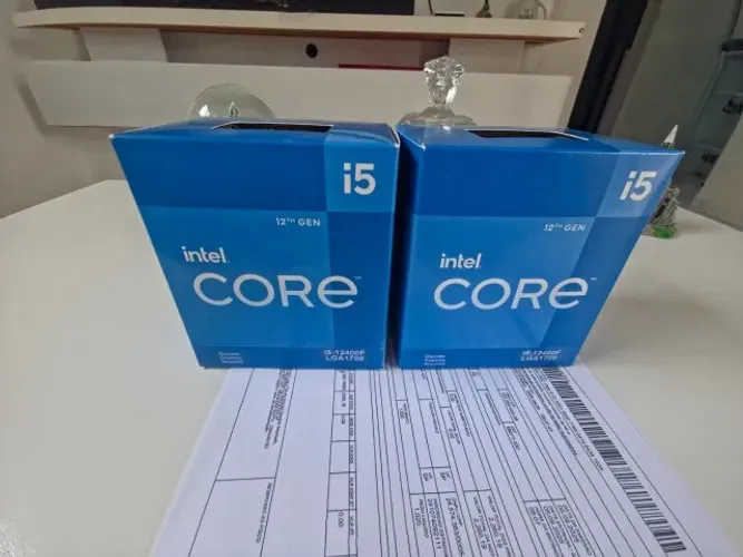 Processador Intel i5 12400f Novo na caixa Lacrado 1 ano de Garantia