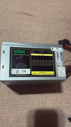 Fonte VAX BR - ATX 12V Modelo: VX230 230W Bivolt manual