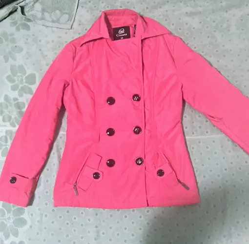 Casaco Rosa Feminino