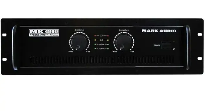 Amplificador De Potência Mark Audio -  800 W RMS - MK 4800