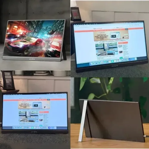 Lacrado Monitor Game Arzopa A1 15" FullHD 1080p IPS 16M cores USB C HDMI Revenda e Varejo