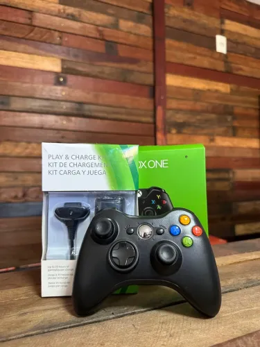 Controle Xbox 360 PC TV Sem fio Wireless ENTREGAMOS COM GARANTIA 