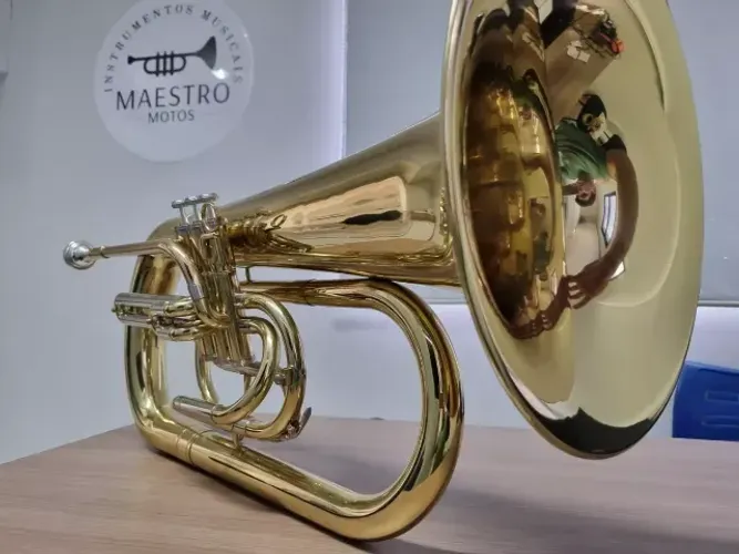 Euphonium Bombardino De Marcha NOVO Sib Quasar