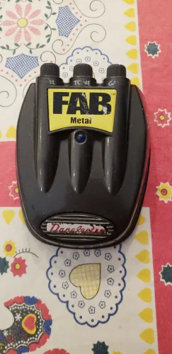 Pedal Guitarra Danelectro Fab Metal D3 Novo Original Preto