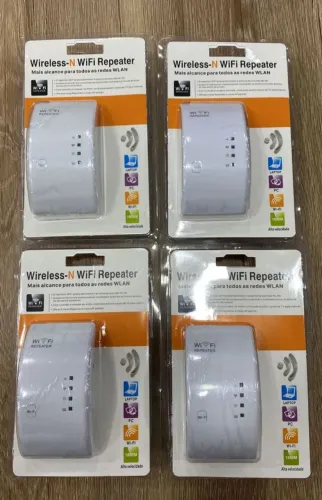 Repetidor Wi-Fi Wireless-N - Amplie o alcance da sua rede!