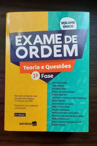 Exame de Ordem - Teoria e Questões 1a fase - 3a ed.