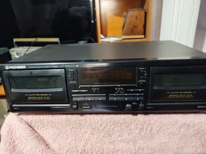 Pioneer CT-W4000 Stereo Double Cassette Deck