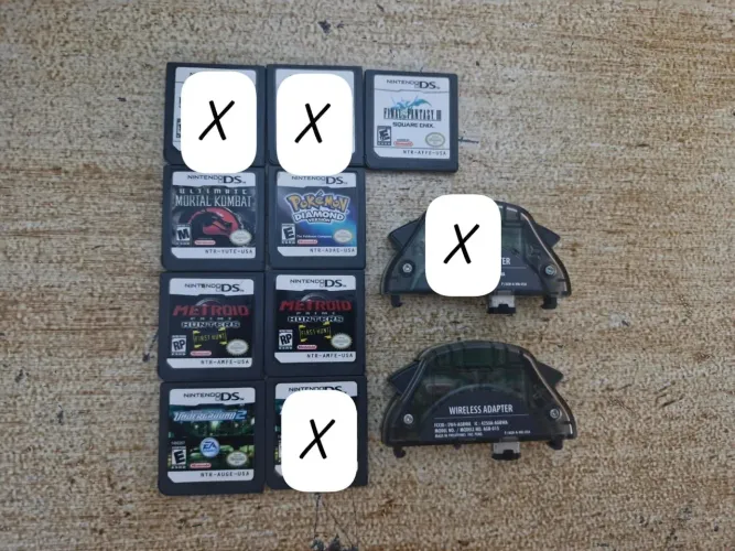 Jogos de Nintendo DS originais (leia descrição)