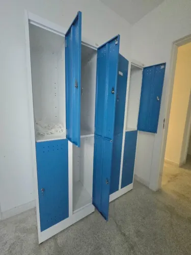 Armário de aço 6 portas - Locker (2 unidades)