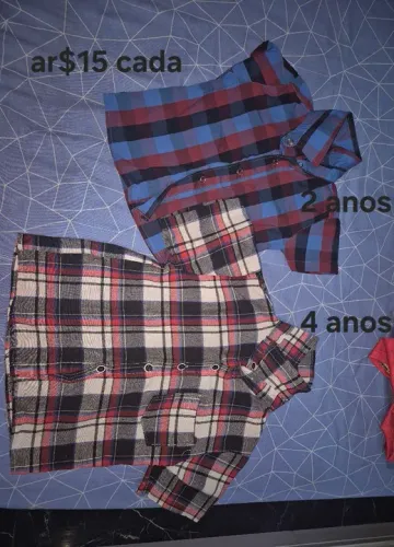 Camisa junina 2 e 4 anos