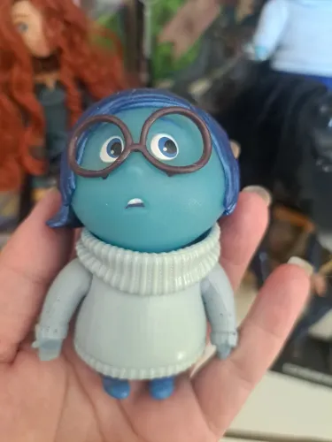 Miniatura boneca Tristeza Divertidamente 
