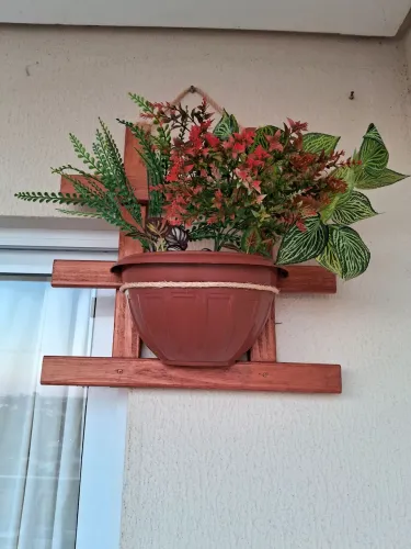 Jardim artificial sim, mas lindo, lindo