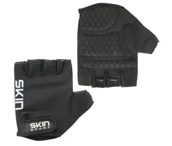 LUVA SKIN SPORT FUN PRETO/BRANCO - NOVA COM ETIQUETA
