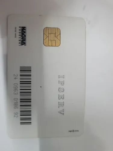 Cartão IPSERV para colecionadores