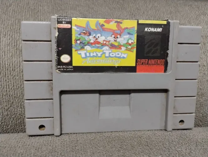 Cartucho Tiny Toon SNES Paralelo
