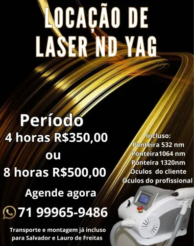 Laser ND YAG (Remoção de tatuagem e micropigmentação)
