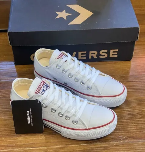 All Star Lona<br>All Star Lona <br>Premium <br>Branco lona<br>Valor 75,00 ?<br>Disponível 34 ao 43?