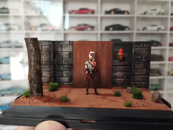 Diorama God of War!