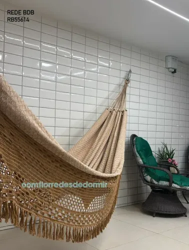 Rede de Dormir Super Resistente Grande - Entrega Grátis