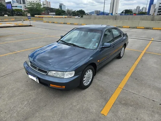 Honda Accord Sedan EX 1997 Azul em Excelente Estado Mecânico, Estético e de Originalidade.