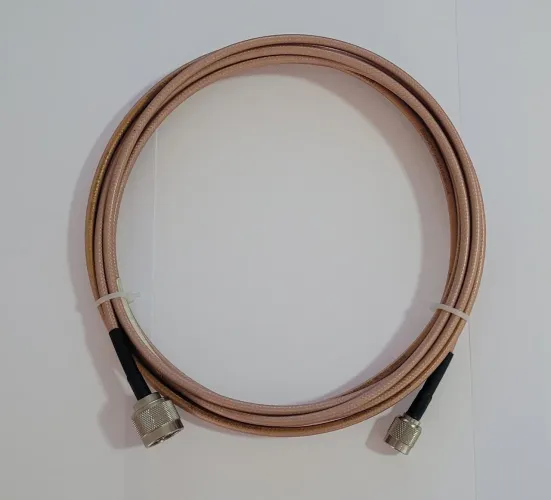 Cabo RG142 Conector N macho x TNC macho 4.7 Metros