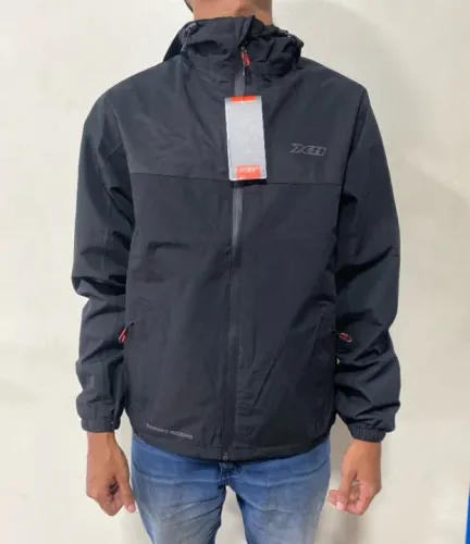 JAQUETA CASUAL PRETA MASCULINA X11 
