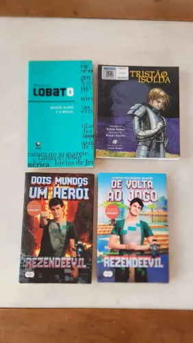 LIVROS ( os 4 ) varios titulos