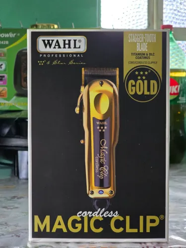 Máquina de Cortar Cabelo Wahl Cordless Gold