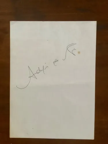 Autógrafo Palmeiras