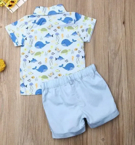 ROUPA FUNDO DO MAR 1 ano aniversário