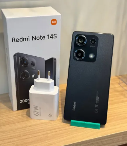 Xiaomi Note 14S 512/12 Lacrado Versão Global Câmera 200MP Entregamos 