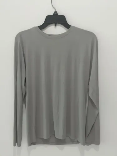 Camiseta térmica Manga Longa Cinza