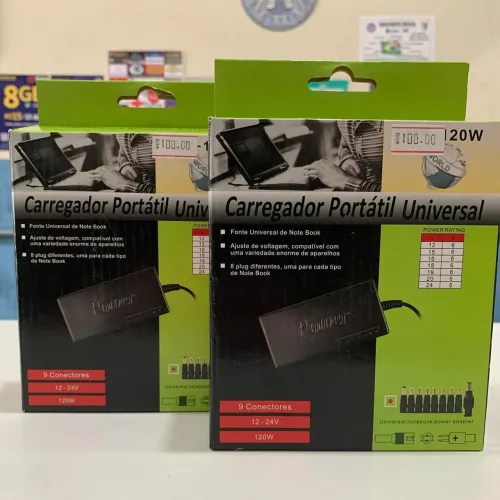 Fonte para notebook Universal novos com garantia 