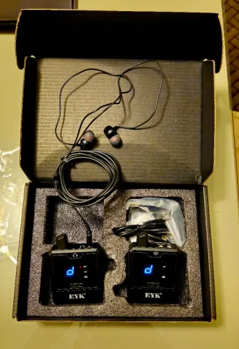 Sistema retorno sem fio eyk iem 61