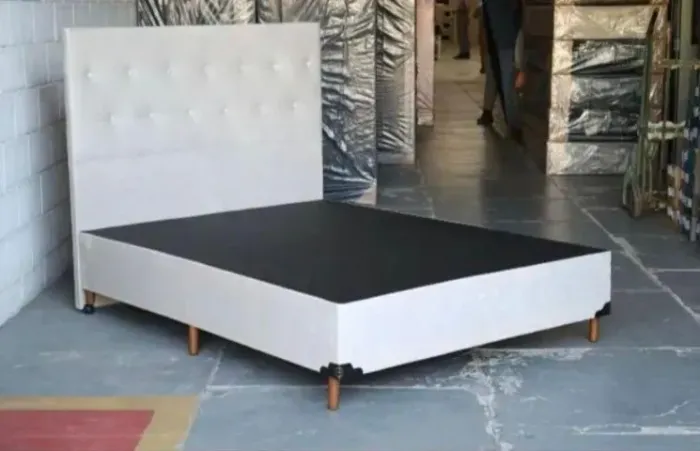 BASE BOX CASAL + CABECEIRA SLIM CASAL
