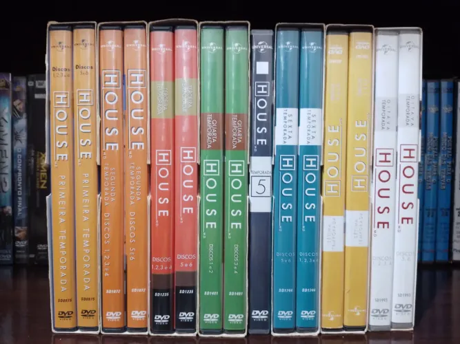DVD Dr. House Série Completa