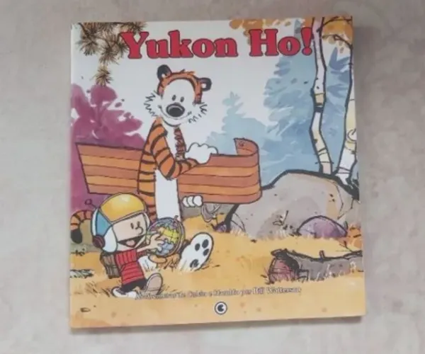 Livro as aventuras de calvin e haroldo