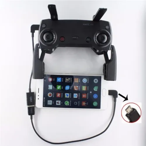 Cabo De Dados Otg Dji Spark Mavic2 Pro Platatinum Ou Air Usb Micro Usb  Arduino COD-CP551 