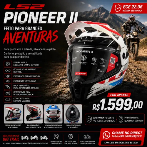 Capacete LS2 TOP