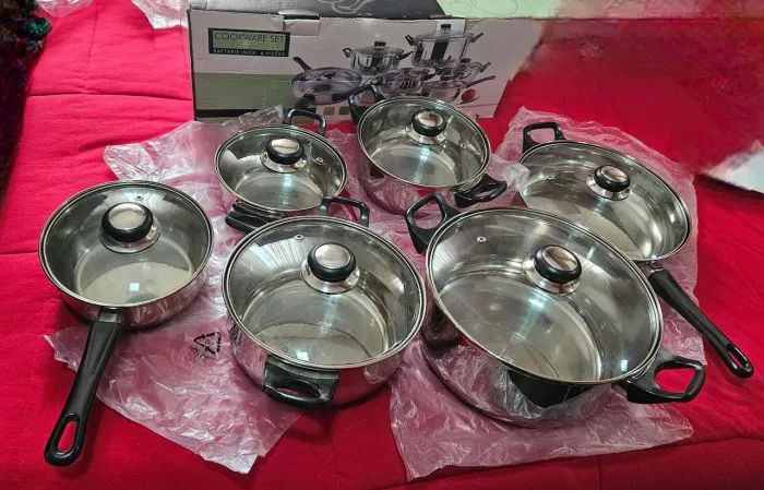 Conjunto de Panelas de Inox