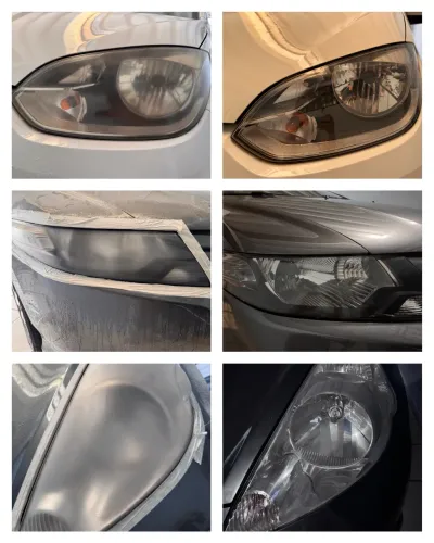 Restauração de farol R$250